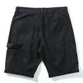thumbnail image 4 of uikmnh Mens Shorts Men Summer High Street Harbor Wind Trend Large Size Loose Outside To Wear Casual Five Point Pants Size:S, 4 of 6