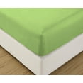 thumbnail image 4 of DNG Creations 3-Piece Fitted Sheet Set 12-Inch Deep Pocket (Solid Aqua Blue Twin), 4 of 4