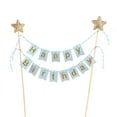 thumbnail image 3 of 44PCS For Bluey Theme Birthday Party Decorations,With 1 Happy Birthday Banner Garland,18 Balloons,25 Cupcake Toppers for Party Supplies, 3 of 4