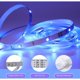 thumbnail image 1 of Tira de LED RGB de 15 m, tira de LED RGB de 12 V compatible con BCC, control de aplicaciones, mando a distancia Ir y controlador negro, 16 millones de colores, modo temporizador esquí esquí Gafas de esquí, 1 of 3