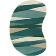 thumbnail image 5 of Surya  Forum Round Area Rug - Sea Foam Dark Green Teal Tan Butter - 8 ft., 5 of 6