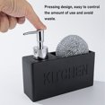 thumbnail image 3 of Liquid  Bottle,  Dispenser Black Practical with Cleaning Ball for Sink, 3 of 8