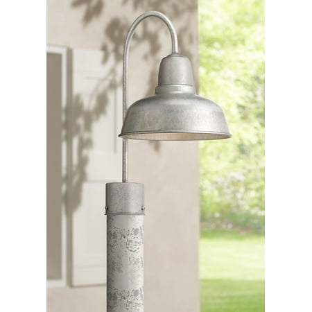 John Timberland Industrial Outdoor Post Light Fixture Urban Barn