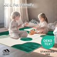 thumbnail image 4 of ODIKA 5'x7' Machine Washable Non-Slip Area Rug, Abstract Watercolor Modern Art Inspired High Traffic Rug, Green, 145879, 4 of 7