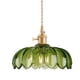 thumbnail image 1 of Lámpara colgante de cristal Schindapsus, color verde Shenmoly, 1 of 8