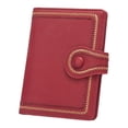 thumbnail image 2 of Estuche de cuero para s de viaje para hombres y mujeres, para s, plegable de cuero para s Rojo Soledad Cubierta de pasaportes, 2 of 6