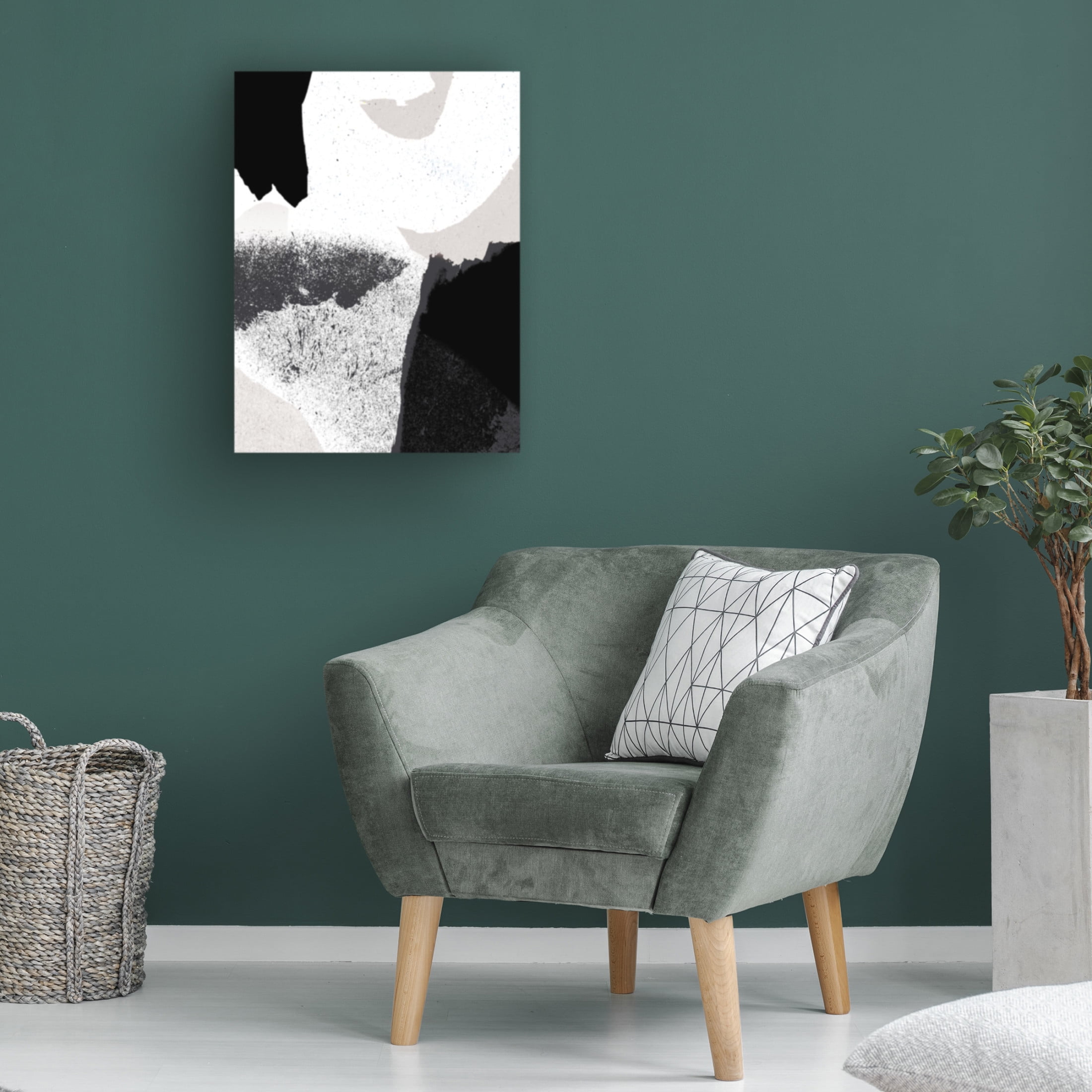 Trademark Fine Art Aylin Demir  Black and White Canvas Wall Art