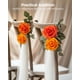 thumbnail image 3 of Rosas artificiales de espuma InnoGear, 50 unidades, color naranja, 3 of 7