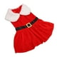 thumbnail image 4 of Vestido de Navidad para perros de Papá Noel, ropa de invierno elástica y transpirable para mascotas, para perros pequeños y gatos M, 4 of 12