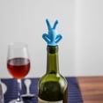 thumbnail image 1 of Fiudx Tapón para Botella de Vino con Forma de Calabaza, Sellado Creativo para Champán, Silicona Ecológica, Decoración para Casa, Bar, Boda, Uso Diario, Juego de 1 Pieza, Accesorio Multiusos., 1 of 3