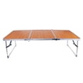 thumbnail image 2 of De Comedor Simple De Aleación De Aluminio Plegable Para Acampar Al Aire Libre, Almohadilla Antideslizante Para Patas De Para Una Buena Estab Baoblaze Mesa plegable para acampar al aire libre, 2 of 8