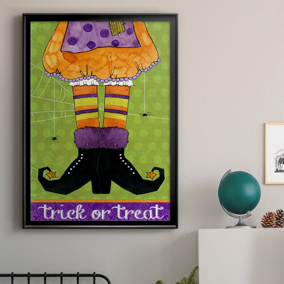 Trick or Treat Premium Classic Framed Print - Ready to Hang