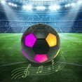 thumbnail image 6 of Portable Bluetooth speaker, 2026 soccer ball shaped speaker, supports Bluetooth 5.3, LED lights, XIP6 waterproof, TWS pairing, suitable for outdoor, home, travel, and gift giving scenarios., 6 of 6