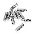 thumbnail image 3 of 10 Pieces Metal Double Barrel Cord Lock Draw String Toggle Stopper Cordlocks, 3 of 6