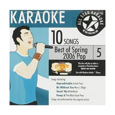 Karaoke: Best of Spring 2006 Pop, Vol. 5 (Best Karaoke Machine 2019)