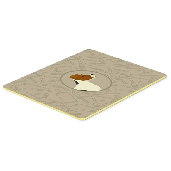 Jack Russell Terrier In the Kitchen Kitchen or Bath Mat 24x36