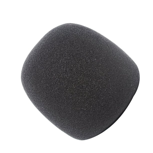 Seitruly Cubierta de espuma de esponja para micrófono con filtro de parabrisas para Blue Yeti Pro Mic Cables de audio/vídeo negro 2 piezas