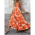 thumbnail image 6 of PRETTYGARDEN Women Dresses Summer Floral Sleeveless Maxi Dress Casual Spaghetti Strap Tiered Flowy Beach Long Dress, 6 of 8
