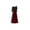Red, variant on Velvet Bow Mini Christmas Tree, Fabric Tabletop Ornament With Bow, 11.8 x 3.9 x 3.9 In, Green, for Window, Shelf, and Mantel