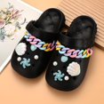 thumbnail image 4 of un Set (chaussures Non Incluses) Cave Chaussures Diy Accessoires Chaussures Boucles Ornements Chaussures Fleurs Accessoires Amovibles Coquillage T, 4 of 4