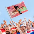 thumbnail image 4 of Vanellope Bandera impresa con temática, regalo perfecto para fanáticos, amigos y familiares, y adecuada para actividades al aire libre e interiores, decoraciones de fiesta. 60*90CM, 4 of 6