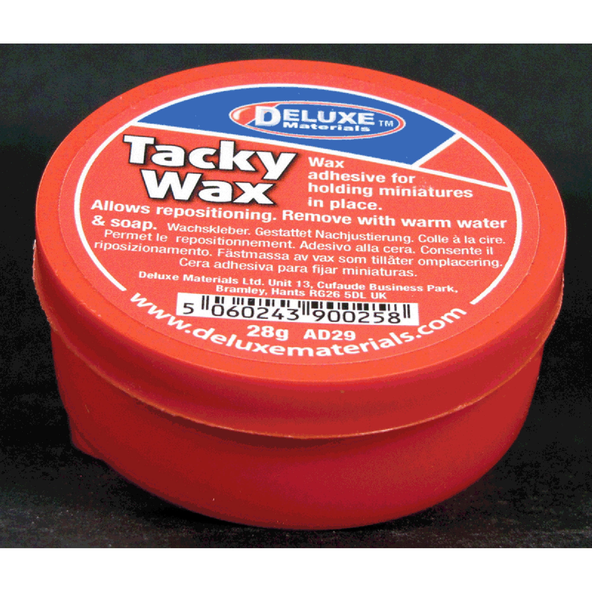 Deluxe Materials Tacky Wax: 28g, DLMAD29