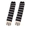 thumbnail image 2 of Sales 2026 Womens Cute Crew Socks Under $2 GIJNRIUIUA Dark Gray Crew Socks Winter Women Fuzzy Socks Cozy Soft Fluffy Cute Animal Slipper Socks Sleeping Warm Socks for Girls Calf Socks, 2 of 5