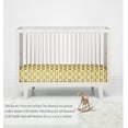thumbnail image 3 of Bacati Ikat Yellow Dots Muslin Crib Sheets 2 pc Pack, 3 of 8