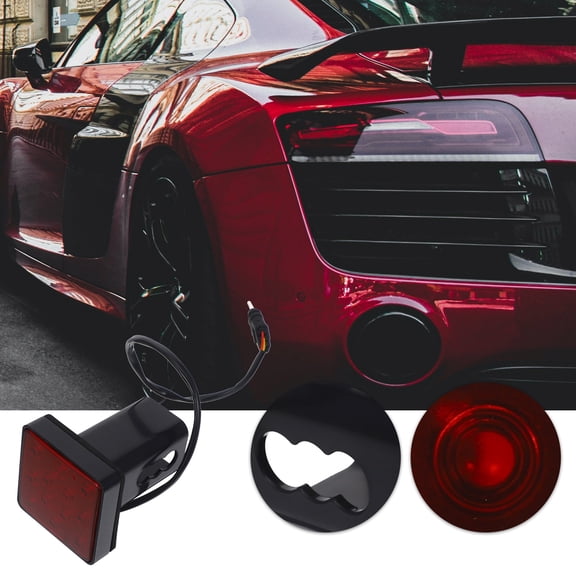 GETAJGHSD Car Red LED Trailer Light with Easy Install and High Visibility Brake Marker Light