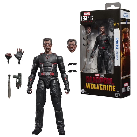 Open Box Marvel Legends Series Marvel's Blade Marvel Studios' Deadpool & Wolverine 6" Action Figure