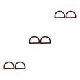 thumbnail image 1 of mmirethe 2Pcs Women Purse Handles Belt Replacement Handmade DIY for Tote Purse Making brown D shape 3Set, 1 of 6