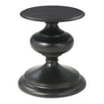 thumbnail image 3 of Grimes 54" Round Glass Top Dining Table in Black Wood, 3 of 5