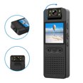 thumbnail image 3 of Cámara Corporal Cámara Corporal con Lente Giratoria de 180 1080PHD BodyCam con Pantalla OLED para Reproducción Videocámara con para el Hogar Exteriores Aplicación de ANGGREK  Otros, 3 of 8