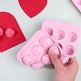 thumbnail image 7 of Rose Silicone Mold, Ngxiha 1 Pcs Rose Chocolate Mold 15 Cavity Silicone Roses Molds for Chocolate, Candy, Ice Cube, Gummy, Jello, Jelly, Cupcake Decorations, Candles, Soaps, 7 of 7