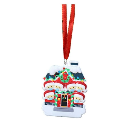 

Christmas Decorations Christmas Family Mask Elderly Decoration Face Personalized Pendant Home Decor Glass Birds Large Stained Glass Panel Hanging Door Beads for Kids Garland Beaded Ornament