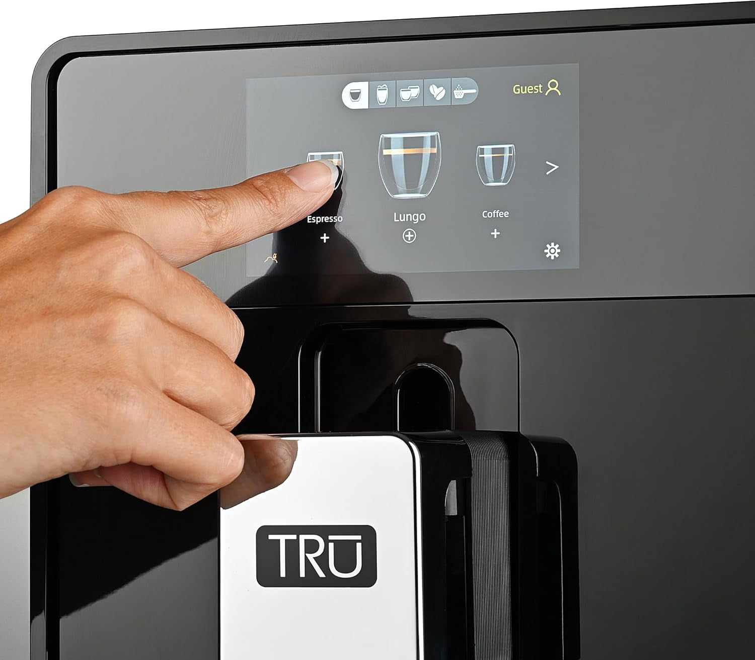 TRU Automatic Espresso and Coffee Machine, 19 Bar
