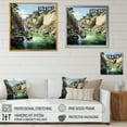 thumbnail image 4 of Designart "Analytical Drawing Of Dams" Dams Floater Framed Wall Art Prints, 4 of 5