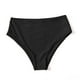 thumbnail image 2 of Gibobby traje de baño mujer Color sólido Sexy Push Up Bikini Set Traje de baño Tanga Bikini Traje de baño sexy(Negro,G), 2 of 4