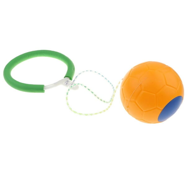 Pelota de salto para tobillos para niños, juguete de balanceo, actividad de juego de fitness al aire libre Naranja
