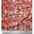 thumbnail image 1 of Soimoi Cotton Cambric Fabric Snake Animal Skin Fabric Prints by Yard 56 Inch Wide, 1 of 3