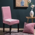 thumbnail image 3 of Cheers US Chair Covers for Dining Room - Stretch Chair Slipcovers Stretch Velvet Dining Chair Covers, Removable Washable Large Soft Dining Chair Slipcovers for Kitchen Home Restaurant, 3 of 7