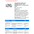 thumbnail image 2 of Timing Belt Kit and Water Pump - Compatible with 1999 - 2004 Volkswagen Jetta 1.9L TDI Diesel (ALH Engine) 2000 2001 2002 2003, 2 of 2