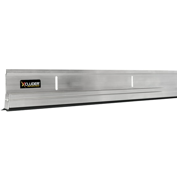 Xcluder 36" Versa-Line Rodent Proof Door Sweep, Mill Aluminum Finish