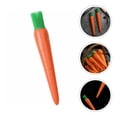 thumbnail image 6 of 2 Count Pastry Cooking Barbecue Brush Carrot Shape Work, 6 of 8