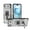 Gray, variant on Military Grade Protective Case for iPhone Air, Heavy Duty Phone Cover with 360 Degree Metal Ring Holder and Kickstand, Shockproof Bumper Hybrid Case for Women and Men, Green