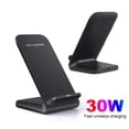 thumbnail image 2 of Cargador inalámbrico con soporte de enfriamiento vertical Carga rápida de 30 W para teléfonos Apple 12x Huawei Sincero Electrónica, 2 of 5