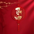 thumbnail image 2 of hengsof Chinese New Year Hanging Decorations, Spring Festival Pendant Decorations Chinese Tassel Ornament Set for Home Office Car Trees, 2 of 7
