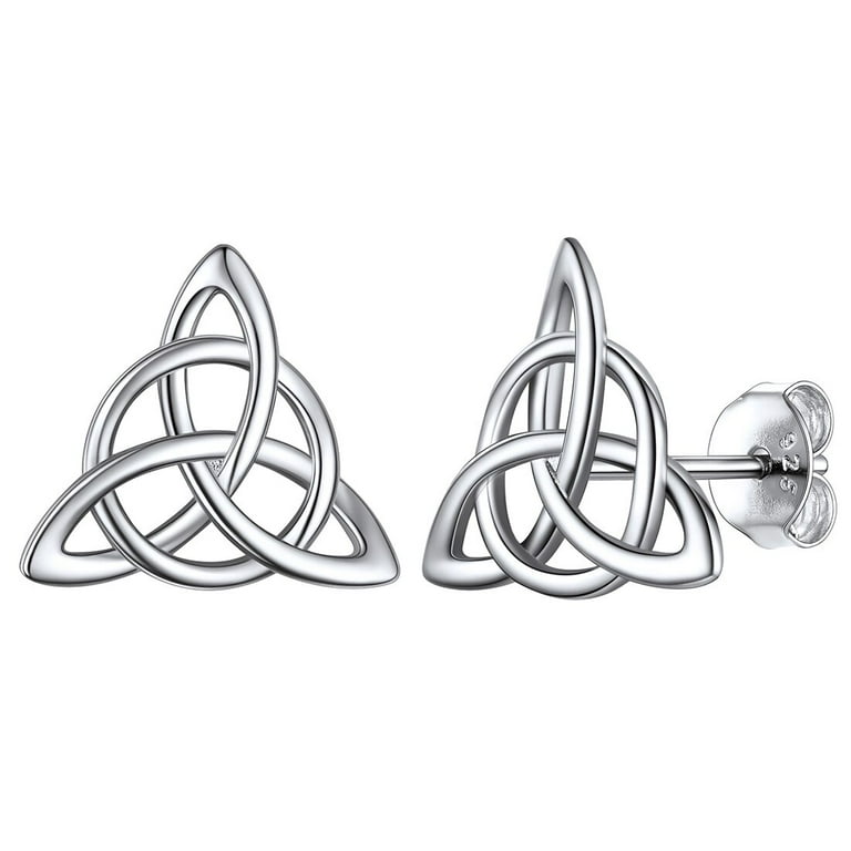 ChicSilver Women's Sterling Silver Ring Triquetra Celtic Knot