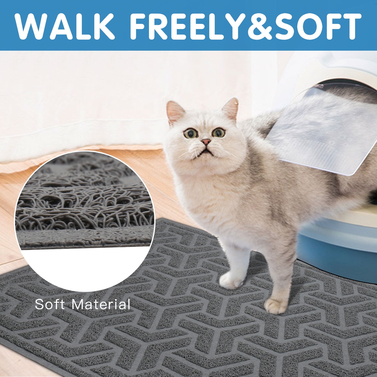 upsky cat litter mat