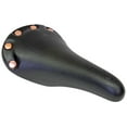 thumbnail image 2 of Origin8 Classic Lite Saddle - Black 165mm Width Chromoly Rails Gel Foam, 2 of 2